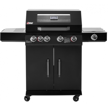 THERMOGATZ GS GRILL ABYSS VIEW Ψησταριά Υγραερίου με 4 Εστίες και Πλαϊνό Μάτι 19kW
